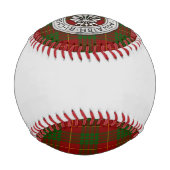 Clan Cameron Wappen & Tartan Baseball (Rückseite)