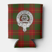 Clan Cameron Wappen & Tartan Dosenkühler (Vorderseite)