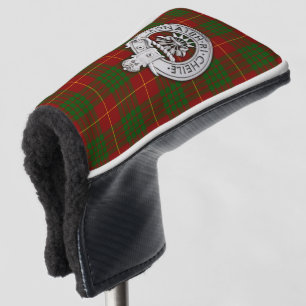 Clan Cameron Wappen & Tartan Golf Headcover