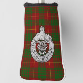 Clan Cameron Wappen & Tartan Golf Headcover (Rotieren 90)