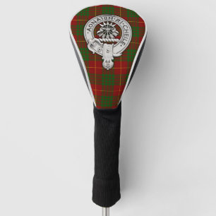 Clan Cameron Wappen & Tartan Golf Headcover