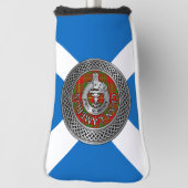 Clan Cameron Wappen & Tartan Knot Golf Head Cover Headcover (Rotieren 90)