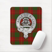 Clan Cameron Wappen & Tartan Mousepad (Mit Mouse)