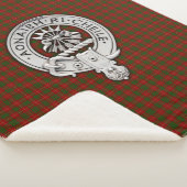 Clan Cameron Wappen & Tartan Sherpadecke (3/4)