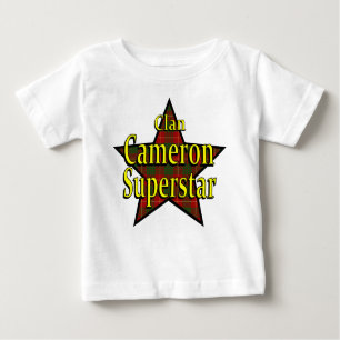 Clan-Cameronsuperstar-Säuglings-T - Shirt