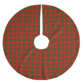 Clan-CameronTartan Polyester Weihnachtsbaumdecke (Vorderseite)