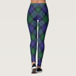 Clan Campbell Black Watch Scottish Tartan Leggings