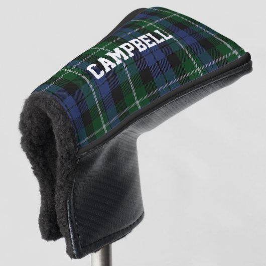 Clan Campbell Custom Putter Cover Golf Headcover (3/4 Vorderseite)