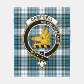 Clan Campbell Dress Ancient Tartan Kariert Fleecedecke (Vorderseite)