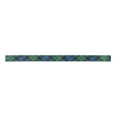Clan Campbell Kariert Blue Green Tartan Satinband (Vorderseite)