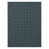 Clan Campbell Light Blue und Green Scottish Tartan Tischdecke (Vorderseite)