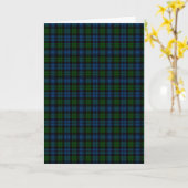 Clan Campbell Military Tartan Karte (Gelbe Blume)
