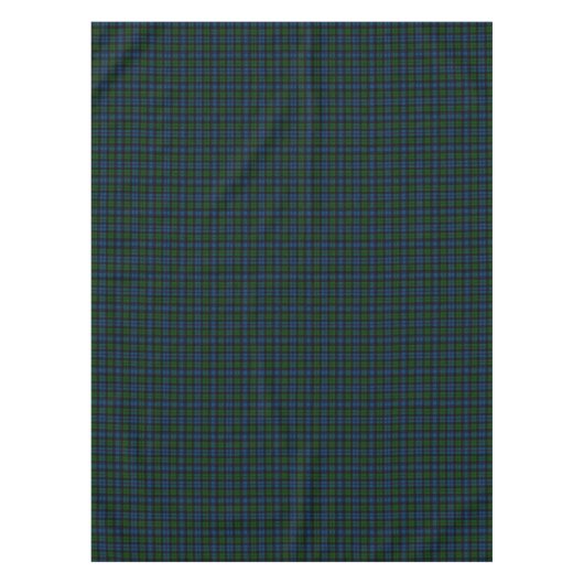 Clan Campbell Military Tartan Tischdecke (Vorderseite)