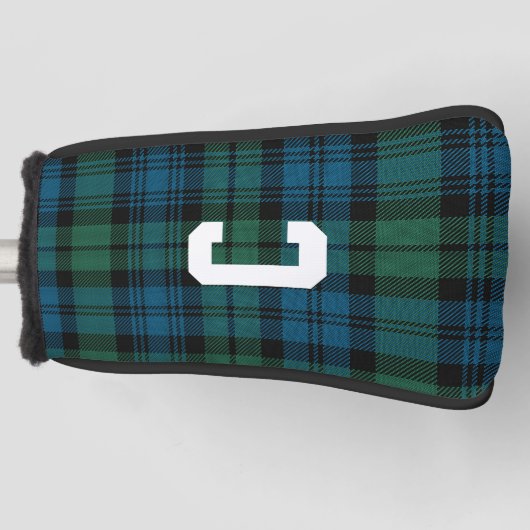 Clan Campbell Mit Monogramm Golf Headcover (Vorderseite)