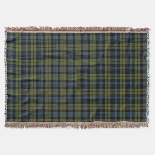 Clan Campbell Tartan Decke (Vorderseite)