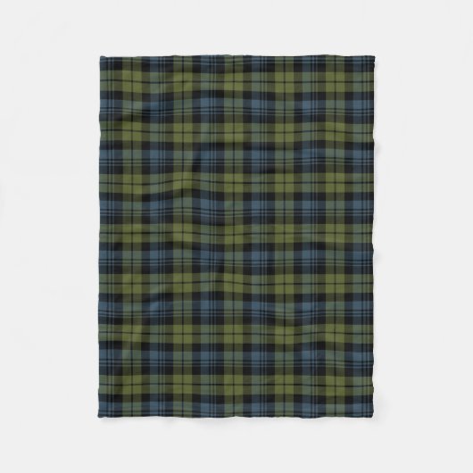 Clan Campbell Tartan Fleecedecke (Vorderseite)