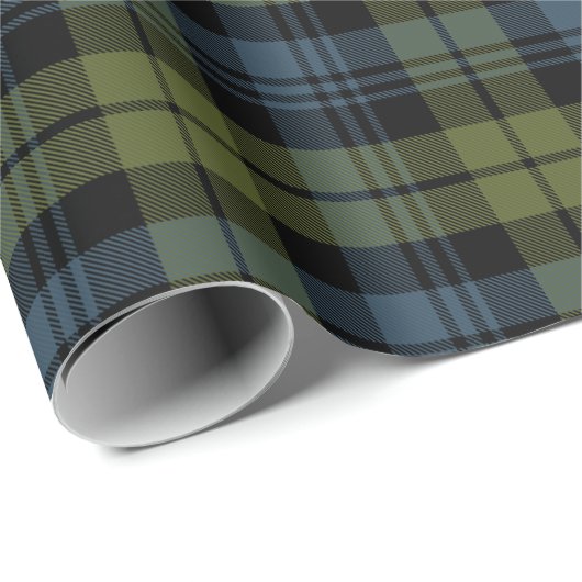 Clan Campbell Tartan Kariert Geschenkpapier (Rolleneckpunkt)