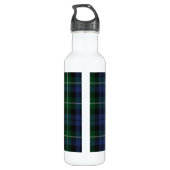 Clan Campbell Tartan Kariert Trinkflasche (Rückseite)