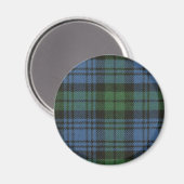 Clan Campbell Tartan Magnet (Vorderseite/Rückseite)