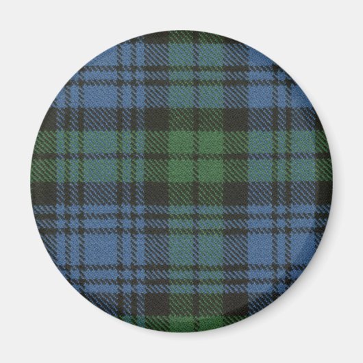 Clan Campbell Tartan Magnet (Vorne)