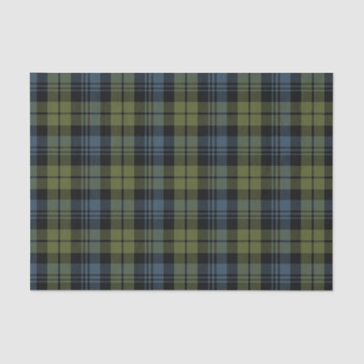 Clan Campbell Tartan Seidenpapier (Vorderseite)