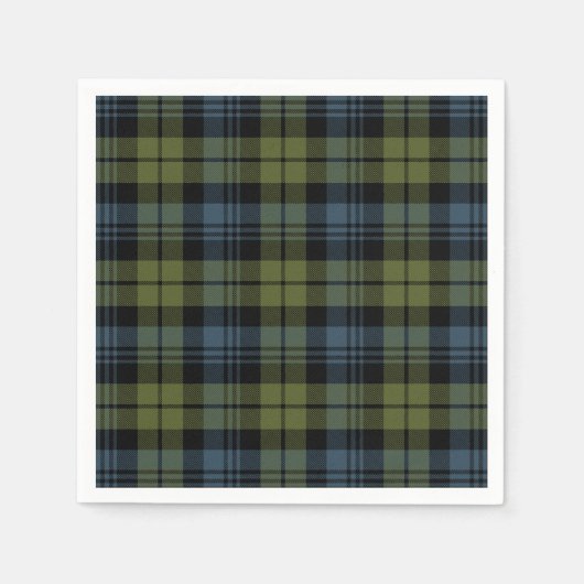 Clan Campbell Tartan Serviette (Vorderseite)