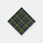 Clan Campbell Tartan Serviette (Ecke)