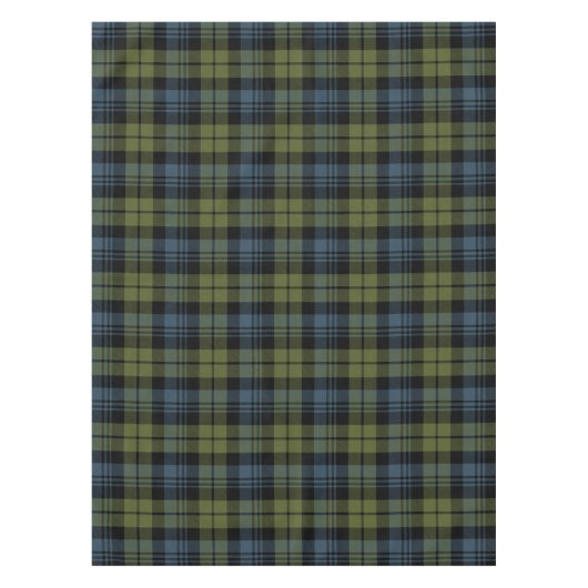 Clan Campbell Tartan Tischdecke (Vorderseite)