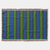 Clan Campbell Tartan Weft Throw Blanket Decke (Vorderseite)