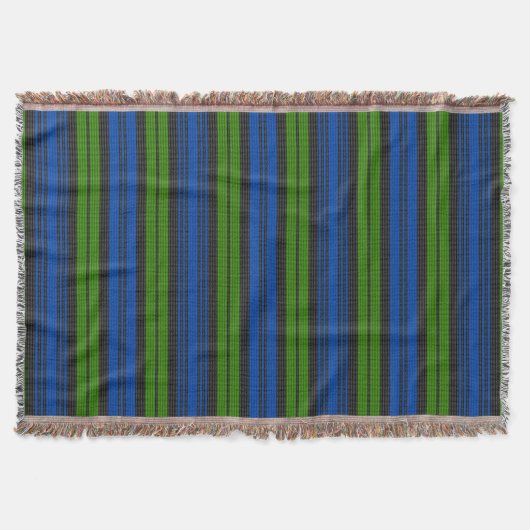 Clan Campbell Tartan Weft Throw Blanket Decke (Vorderseite)