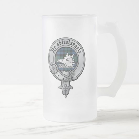Clan-Campbell-Tasse Mattglas Bierglas (Rechts)