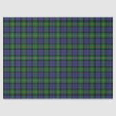 Clan Campbell von Loudoun Tartan Seidenpapier (Vorderseite)
