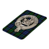 Clan Campbell Wappen & Breadalbane Tartan Magnet (Linke Seite)