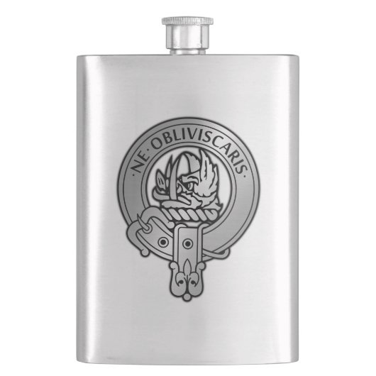 Clan Campbell Wappen Flachmann (Vorderseite)