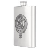 Clan Campbell Wappen Flachmann (Links)