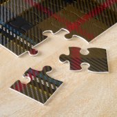 Clan Campbell Wappen & Jagd Tartan Puzzle (Seite)