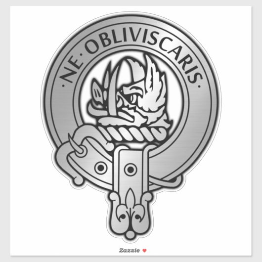 Clan Campbell Wappen Sticker (Blatt)