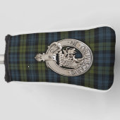 Clan Campbell Wappen & Tartan Golf Headcover (Vorderseite)