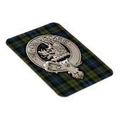 Clan Campbell Wappen & Tartan Magnet (Rechte Seite)