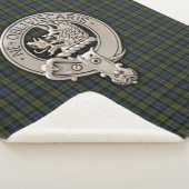 Clan Campbell Wappen & Tartan Sherpadecke (3/4)