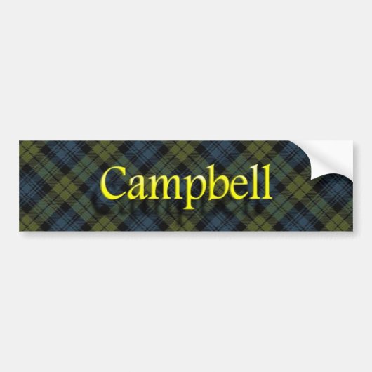 Clan-CampbellScottish Autoaufkleber (Vorne)