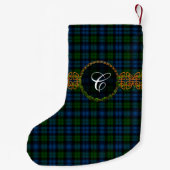 Clan-CampbellTartan Kleiner Weihnachtsstrumpf (Rückseite)
