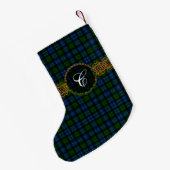 Clan-CampbellTartan Kleiner Weihnachtsstrumpf (Rückseite (Hängend))