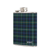 Clan-Campbelltartan-Monogramm Flachmann (Links)