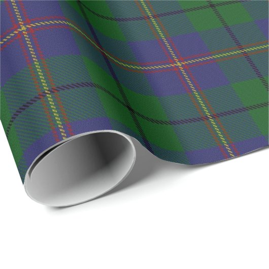 Clan Carmichael ScottishTartan Geschenkpapier (Rolleneckpunkt)