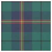 Clan Carmichael Tartan Green Kariert Stoff (Nahaufnahme)