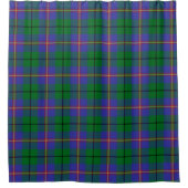 Clan Carmichael Tartan Kariert Duschvorhang (Vorderseite)