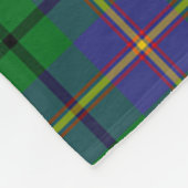 Clan Carmichael Tartan Kariert Fleecedecke (Ecke)