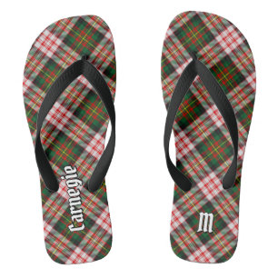 Clan Carnegie Dress Tartan Badesandalen
