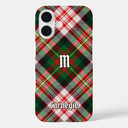 Clan Carnegie Dress Tartan Case-Mate iPhone Hülle (Rückseite)